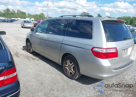 2007 Honda Odyssey Ex-L z USA, uszkodzony, nr VIN 5FNRL38737B124681